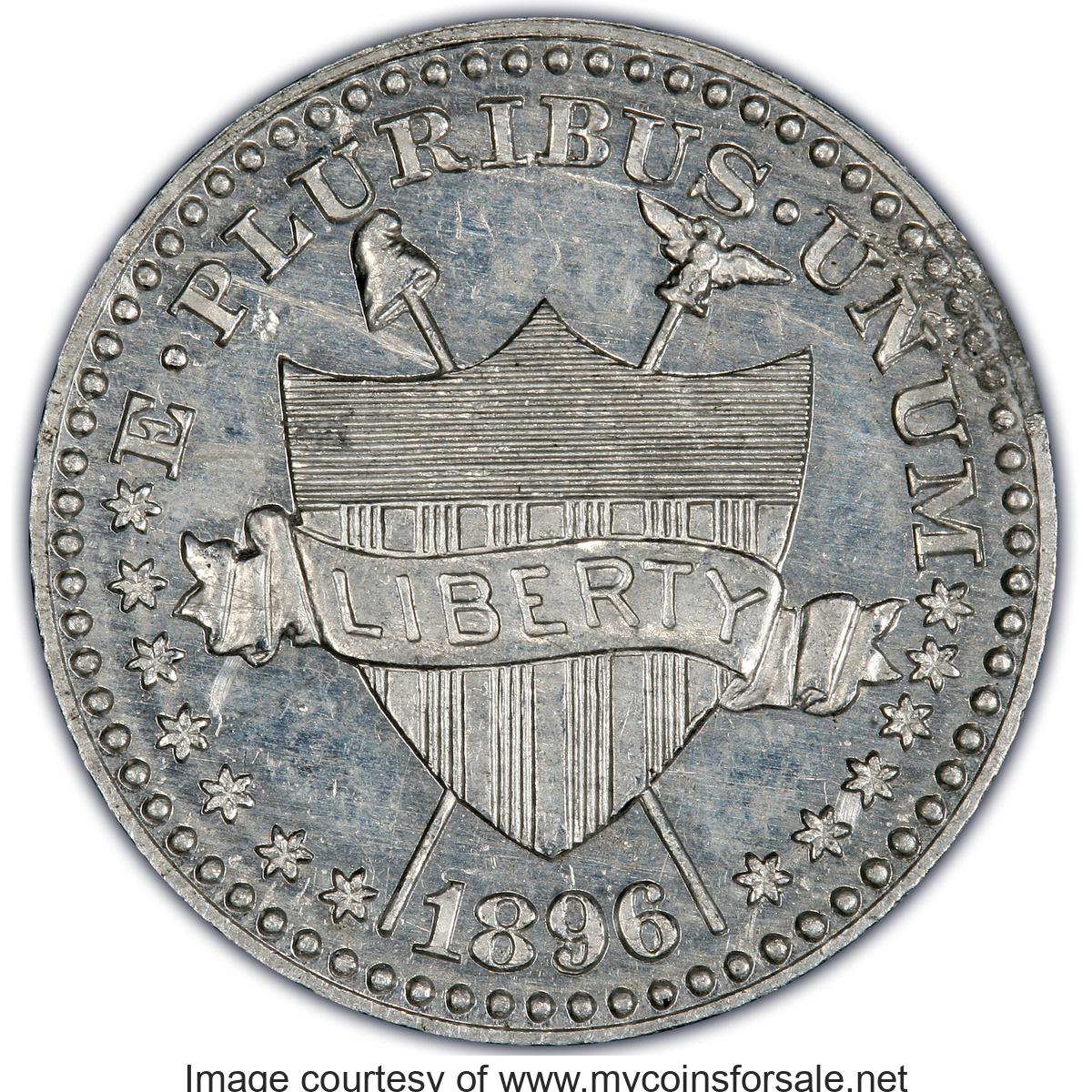 1896 5C Five Cent Piece, Judd-1772, Pollock-1989, High R.6, PR62 - Main Front