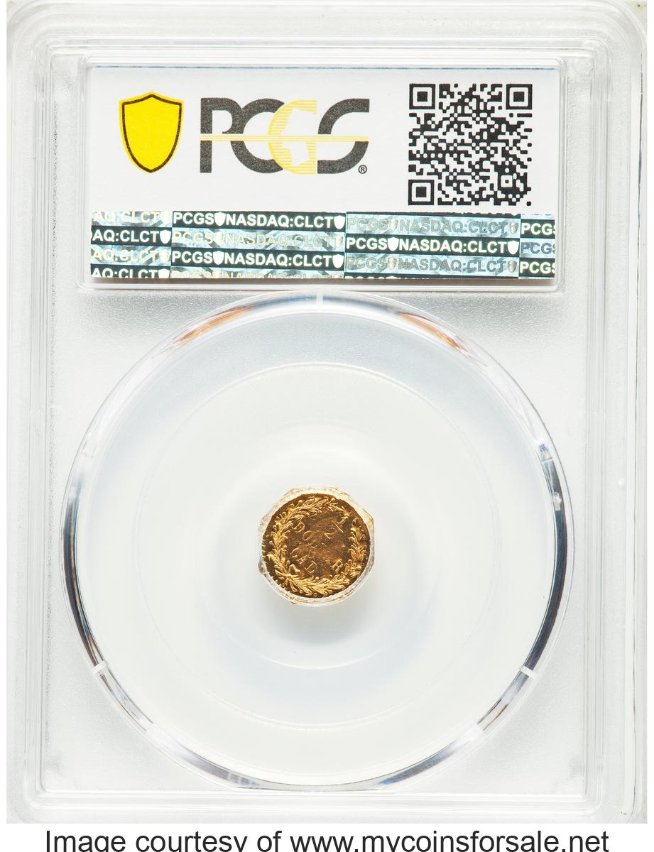 1878/6 50C Indian Octagonal 50 Cents, BG-952, High R.5, MS66 Prooflike PCGS - Back