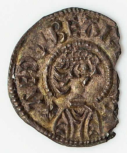 Great Britain: Kings of Wessex. Aethelberht (858-865) Penny ND (858-c. 864) Fragment NGC (photo-certificate) - Main Front