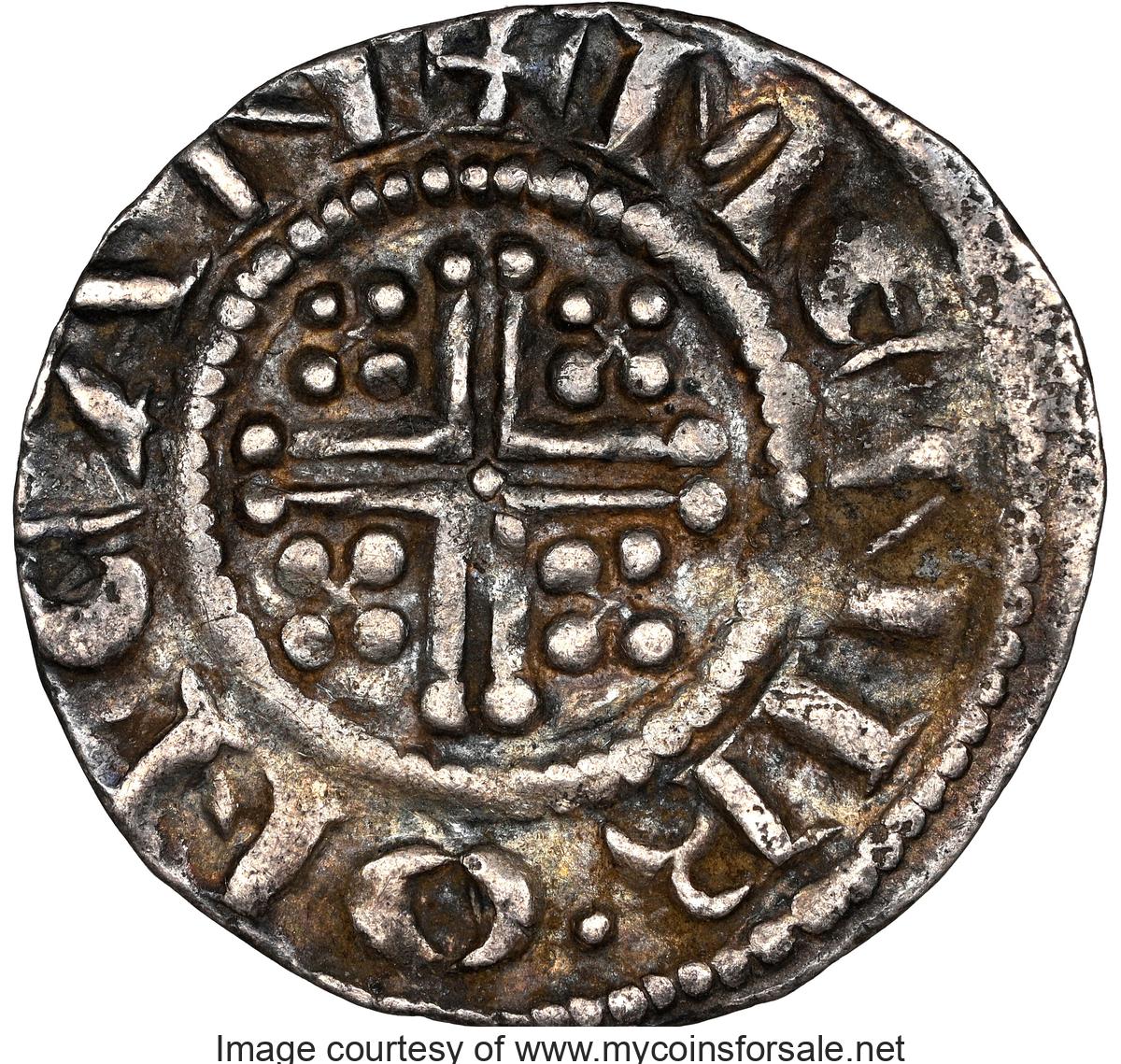 Great Britain: Richard I Penny ND (1189-1199) - Main Back